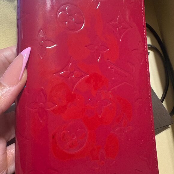 Red LV Wallet main image 0